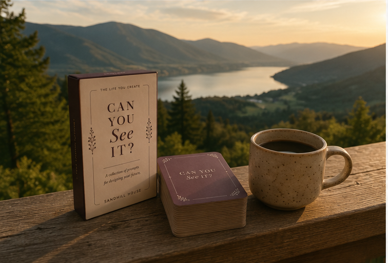 Can You See It? | A Guided Vision Board Deck – Sandhill House